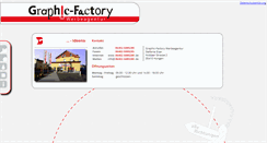 Desktop Screenshot of graphic-factory.de
