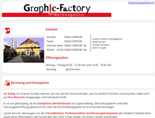 Tablet Screenshot of graphic-factory.de